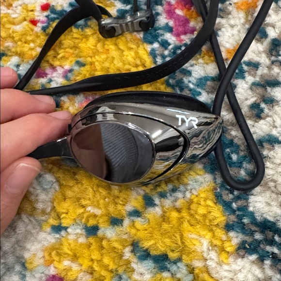 TYR Reflective Goggles - Picture 2 of 3